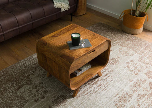 Morocco Coffee Table | Mango Wood | Honey Finish