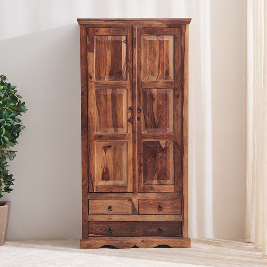 Heritage Classic 2 Door Wardrobe | Sheesham Wood