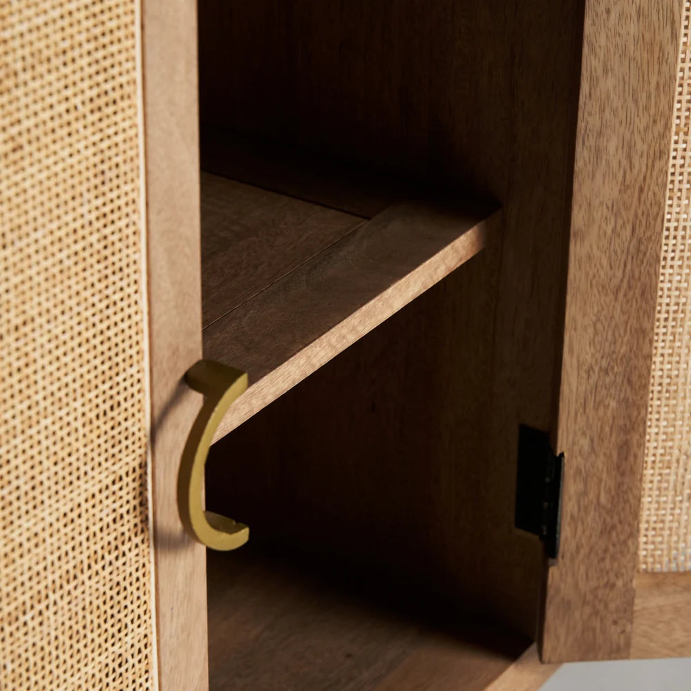 मोनोलिथ मॉडर्न सेंटर कॉफ़ी टेबल | सागौन की लकड़ी