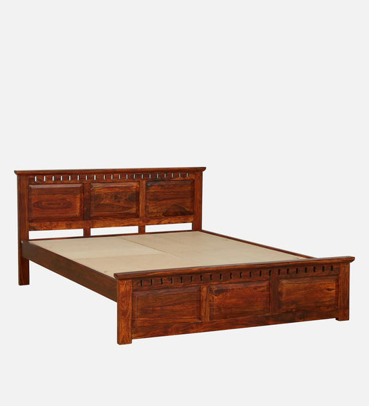 The Bastion Platform Bed | Sheesham Wood