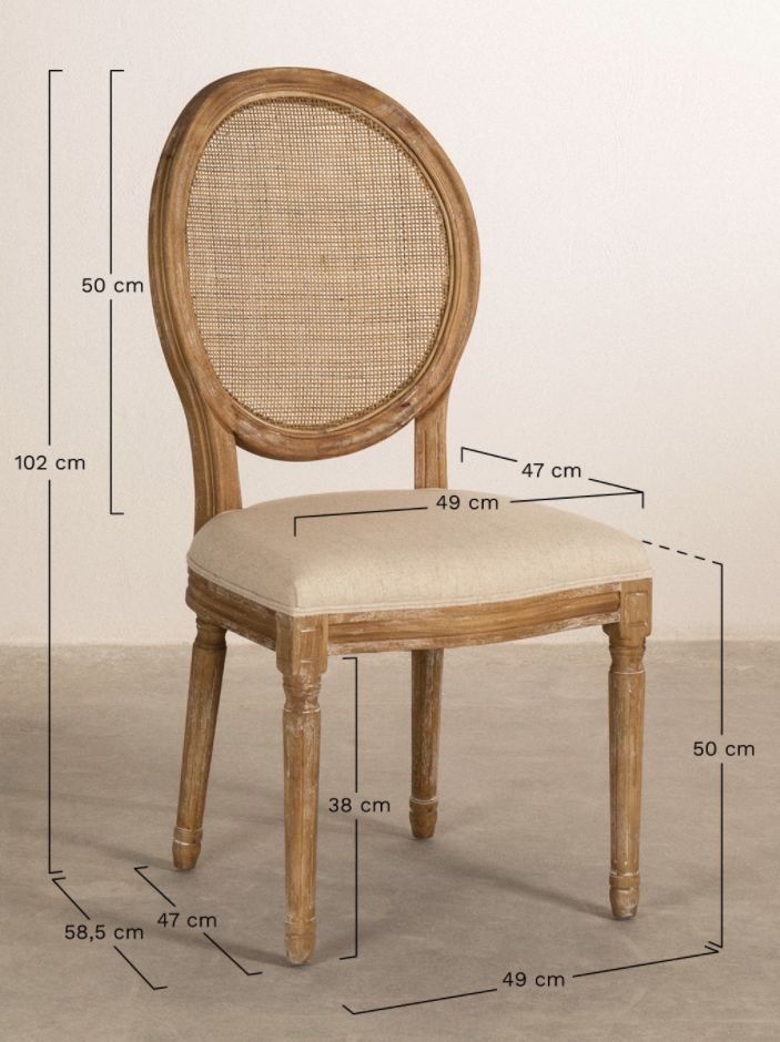 The Oxford Descanso Dining Chair | Teak Wood