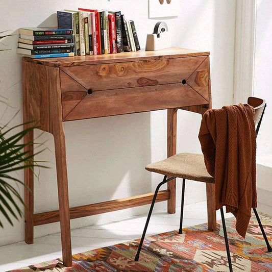 The Aevum Study Table Desk | Sheesham Wood