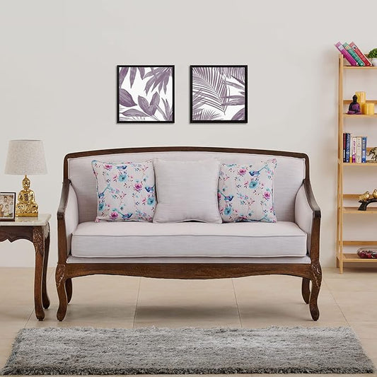 The Oxford Loire Sofa Set | 3 + 2 | Teak Wood