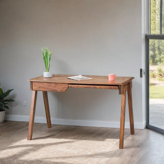 The Mesa Study Table Desk | Sheesham Wood
