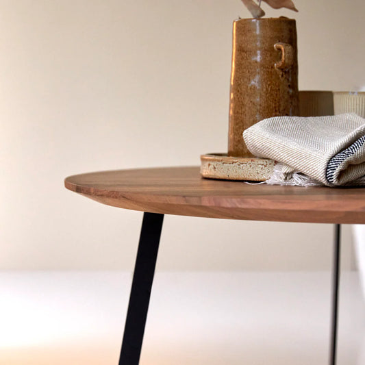 The Poiesis Modern Center Coffee Table | Acacia Wood