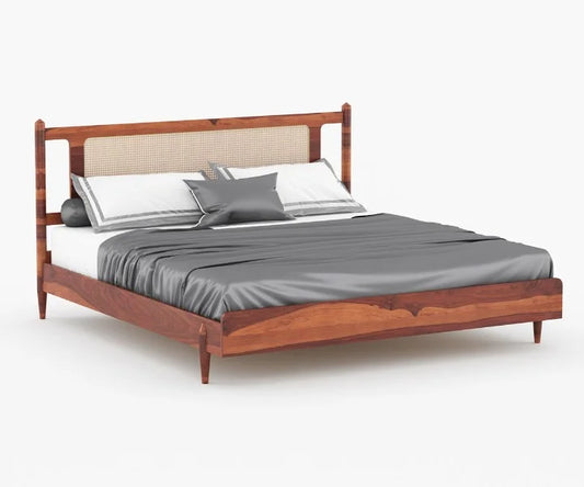 Deccan Dreamer Platform Bed | Sheesham Wood