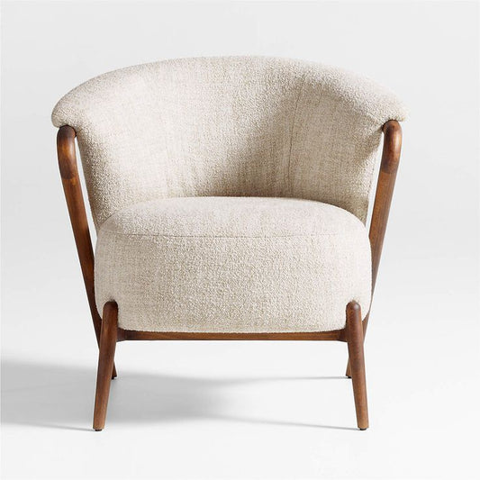 Lama Accent Chair | Premium Ash Wood