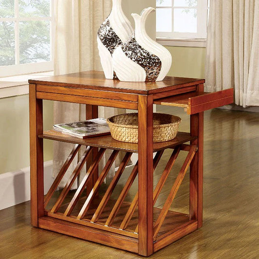 The Eventide Bed Side Table | Acacia Wood