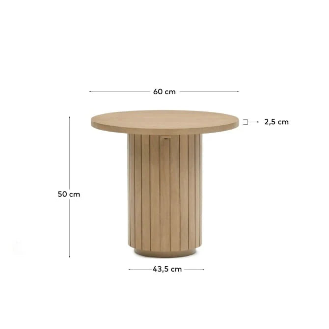 Mist Side and End Table| Solid Wood