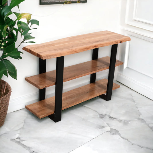 Strata Console Table | Acacia Wood
