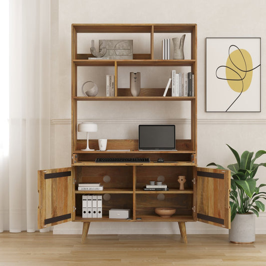 Hamburg Bookcase Bookshelves Showcase Premium Wooden Furniture #2