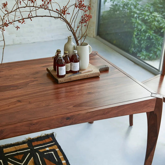 The Sequoia Round Dining Table | Sheesham Wood