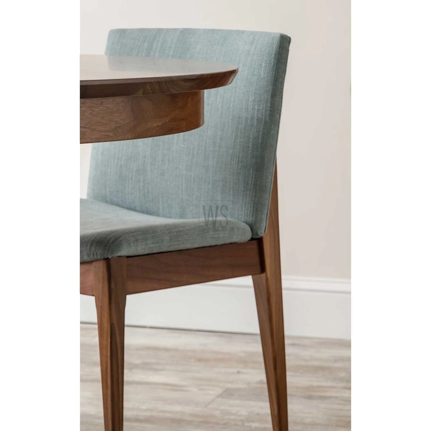 Cinder Dining Chair | Teak Wood | White