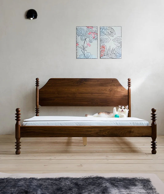 The Pavilion Platform Bed | Sheesham Wood