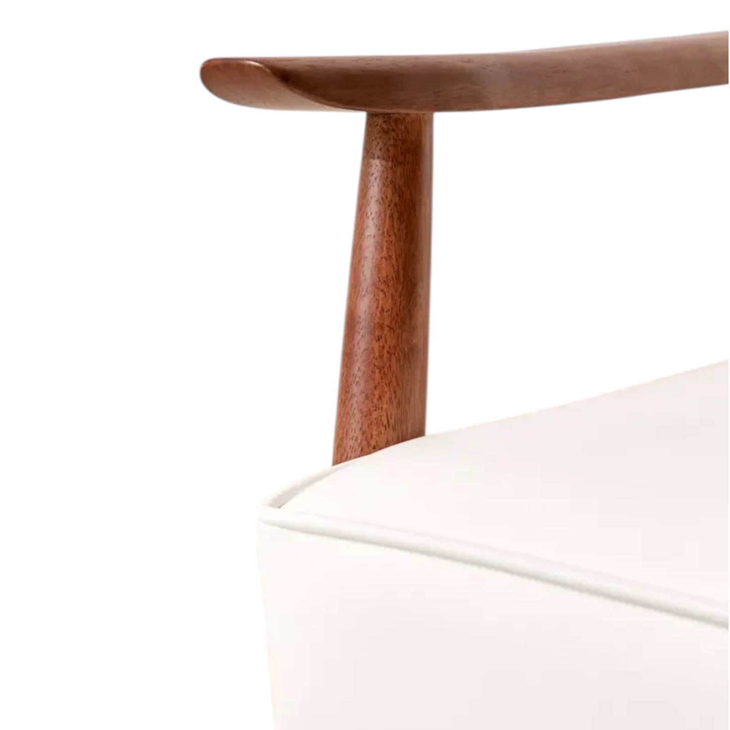 The Halcyon Mid-Century Modern Arm Chair | Acacia Wood