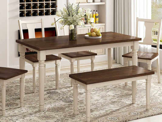 Holland 6 Seater Dining Set | Sheesham & Mango Wood