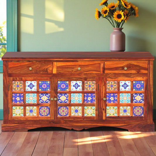 Rang Mahal Sideboard Storage Cabnet | Sheesham Wood
