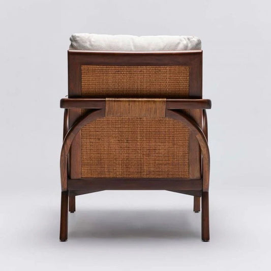 Bali Bāithak Armchair | Premium Teak Wood