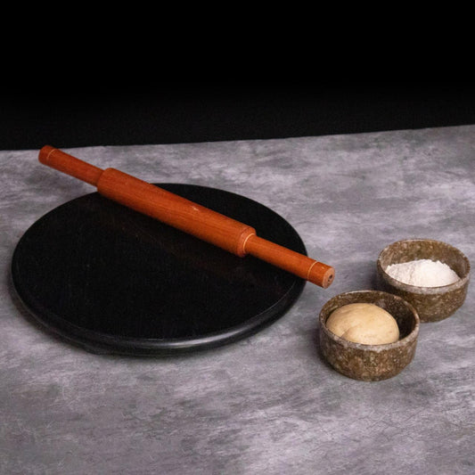 Marble Chakla Kitchen Accessories