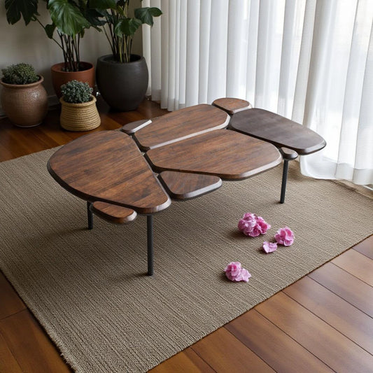 The Ankyra Modern Center Coffee Table | Acacia Wood