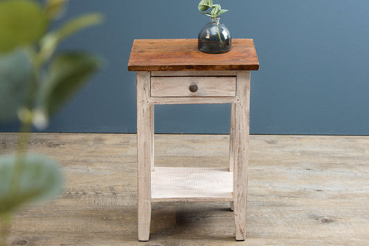 Bellevie Side Table Solid Acacia Wood Premium wooden Furniture