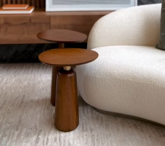 Serode Set Of 2 Side Tables | Pure Wood