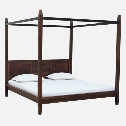 Kenswick Classic Four Poster Bed | Premium Sheesham Wood