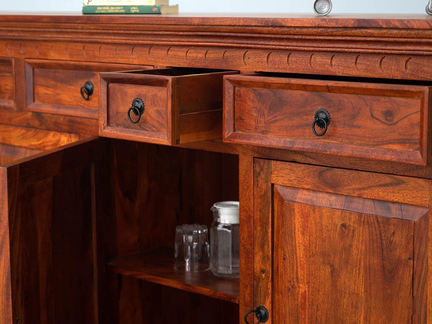 Heritage Sideboard Storage Cabinet | Acacia Wood