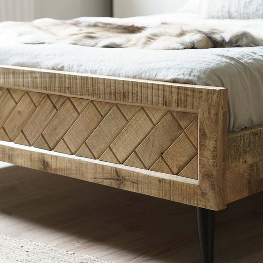 Orchard Platform Bed | Mango Wood