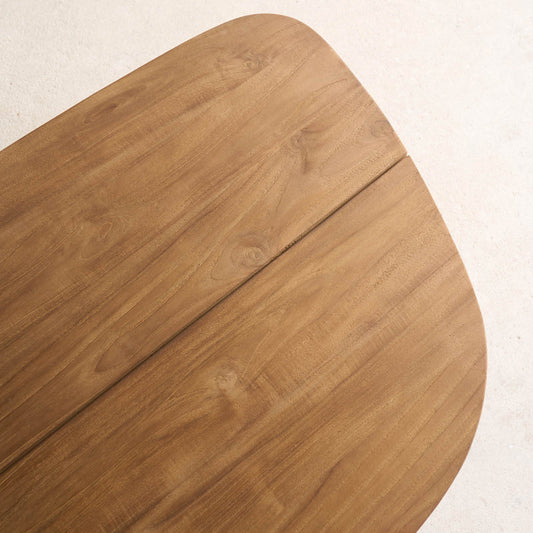 Outdoor Coffee Table Solid Acacia Wood