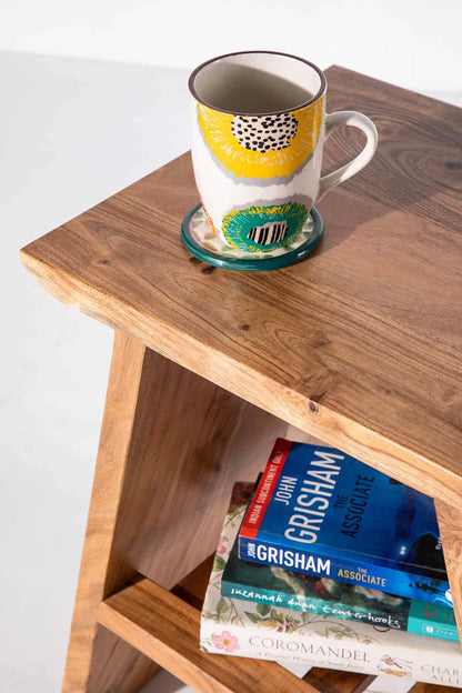 The Dune Crest side Table | Acacia Wood