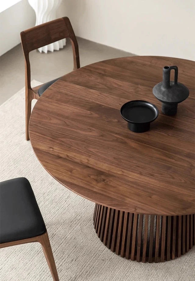 The Monolith Round Dining Table | Mango Wood