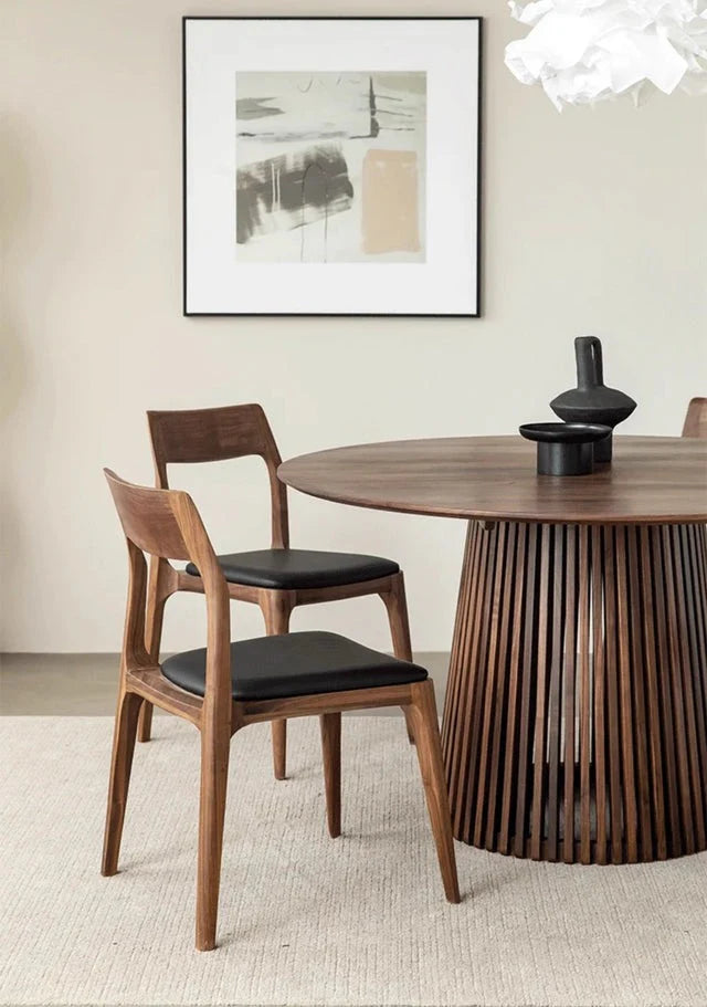 The Monolith Round Dining Table | Mango Wood