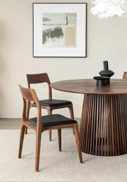 The Monolith Round Dining Table | Mango Wood
