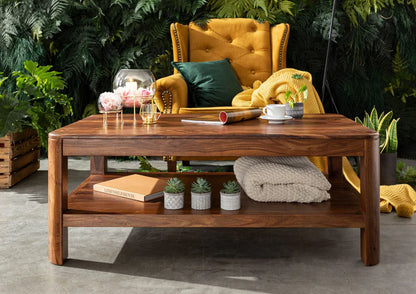 Elm Haven Center Coffee Table | Sheesham Wood