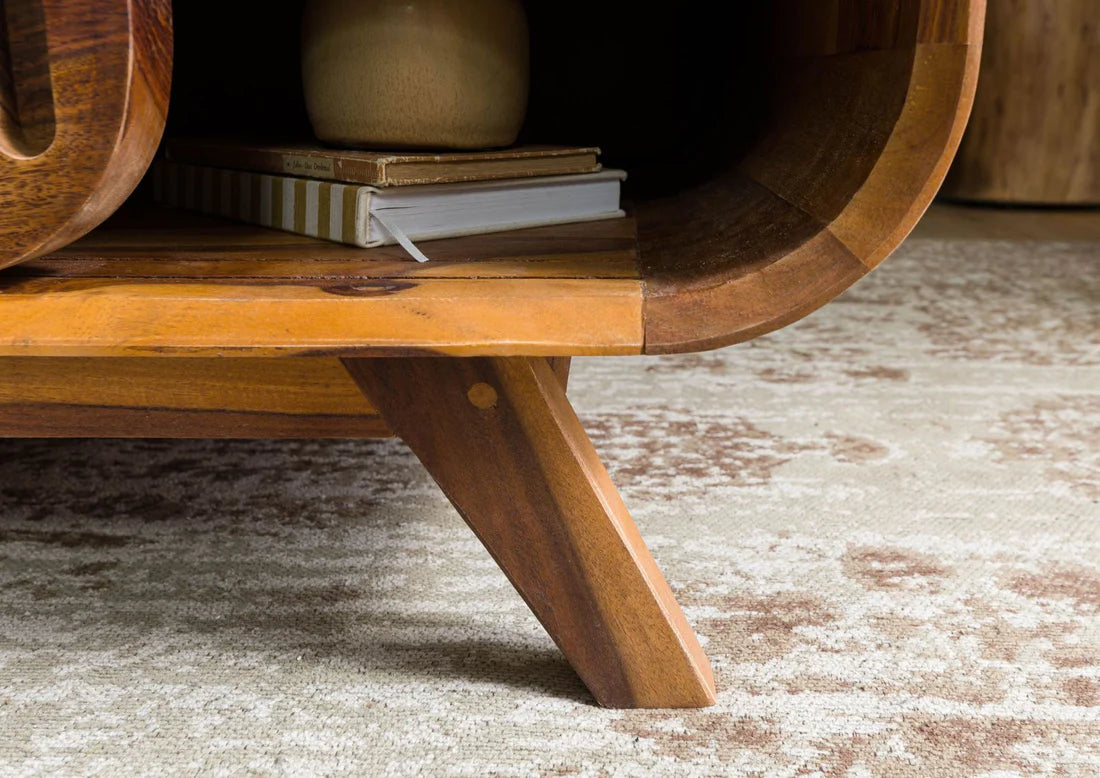 Morocco Large Coffee Table | Mango Wood | Honey Finish