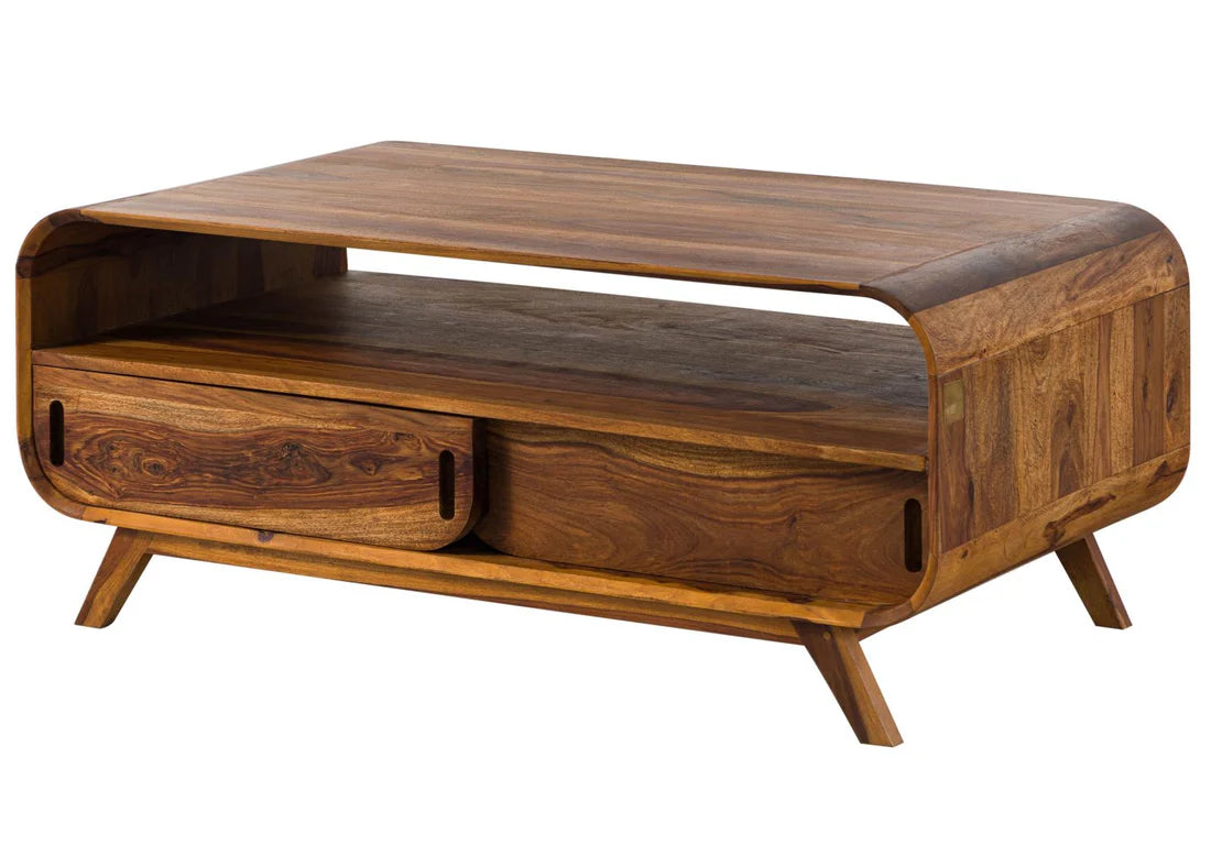 Morocco Large Coffee Table | Mango Wood | Honey Finish