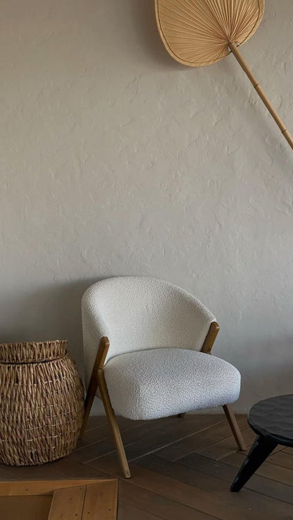 Vishakha Accent Chair | Premium Teak Wood