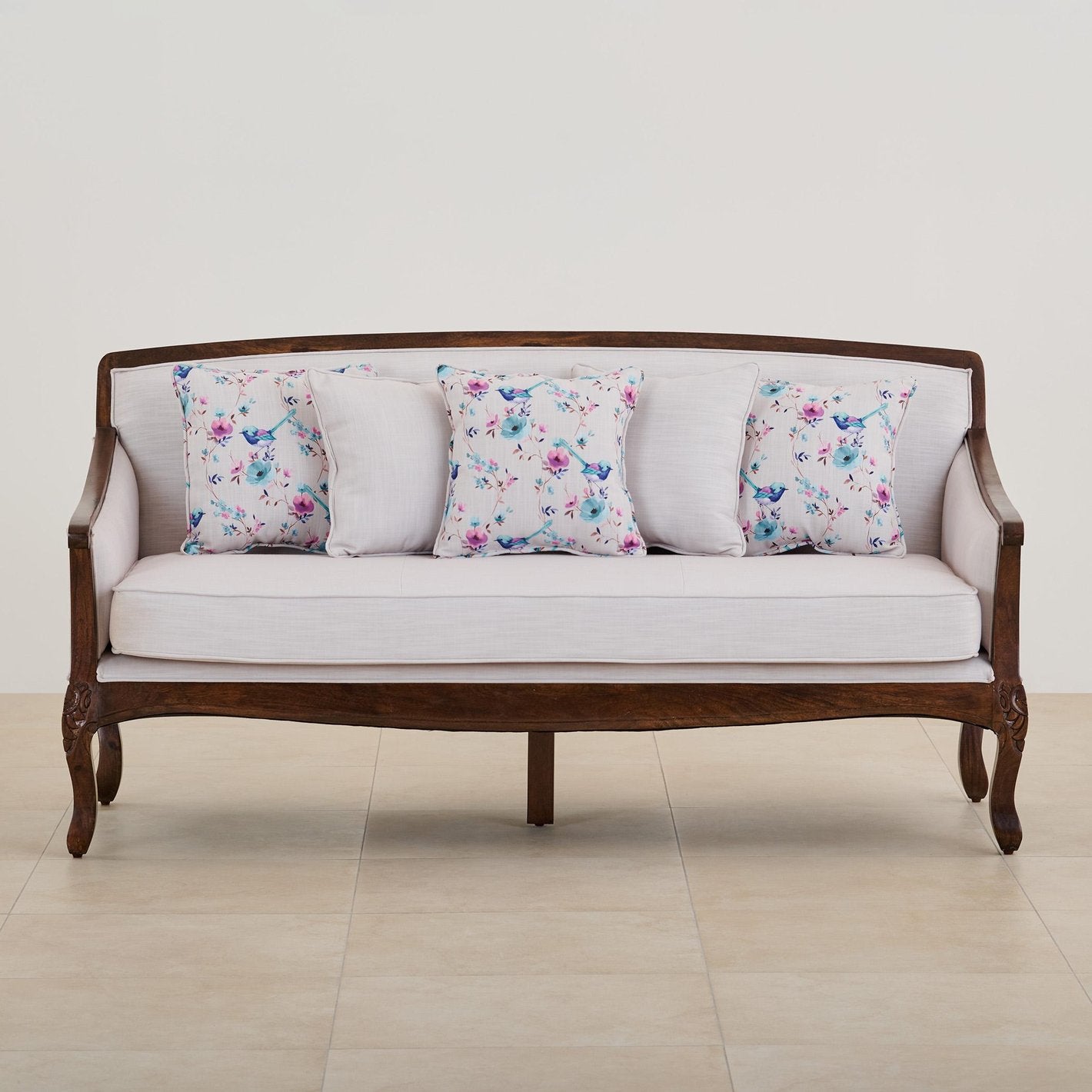 The Oxford Loire 3 Seater Sofa | Teak Wood