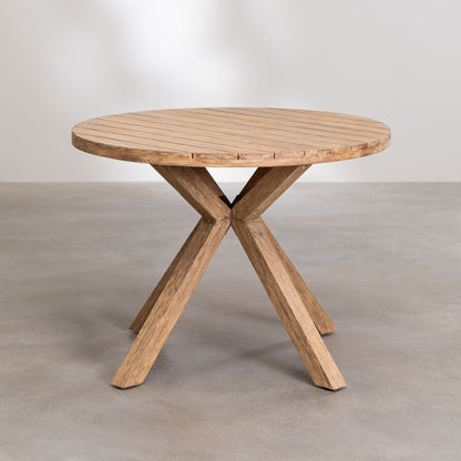 Sorelle Dining Table Wooden | Natural Finish