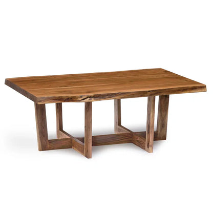 Classic Live Edge Center Coffee Table | Acacia Wood
