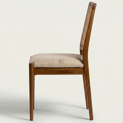 Quillix Dining Chair | Teak Wood