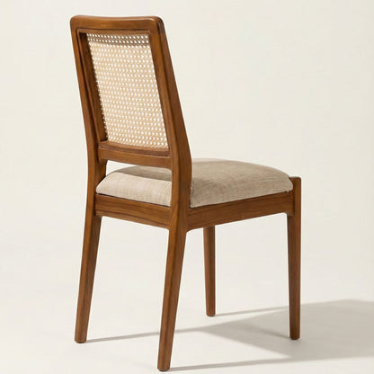 Quillix Dining Chair | Teak Wood