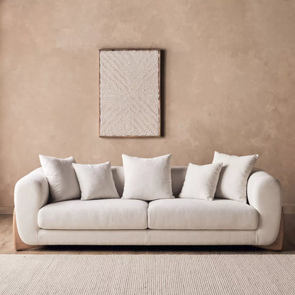 The Meridian Three Seater Sofa | White