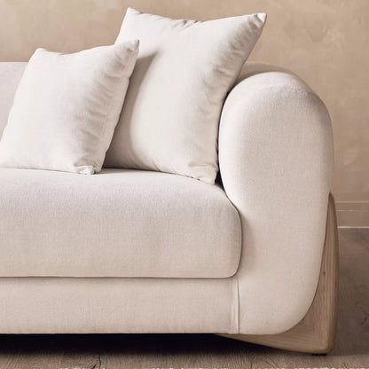 The Meridian Three Seater Sofa | White