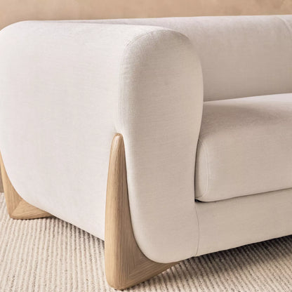 The Meridian Three Seater Sofa | White