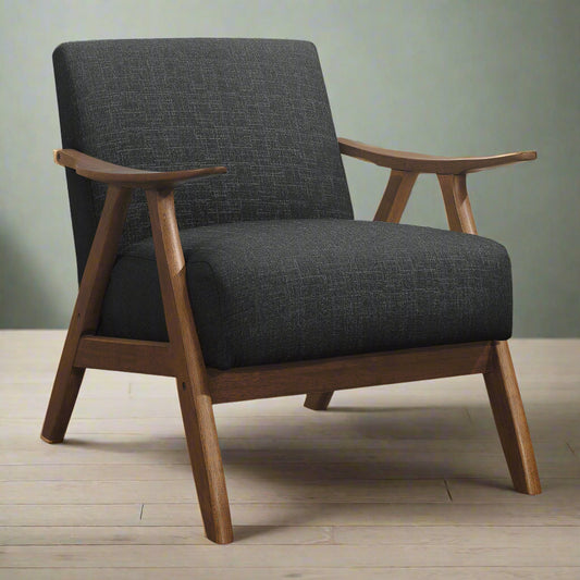 The Nocturne Dark Brown Sofa Set | Acacia Wood