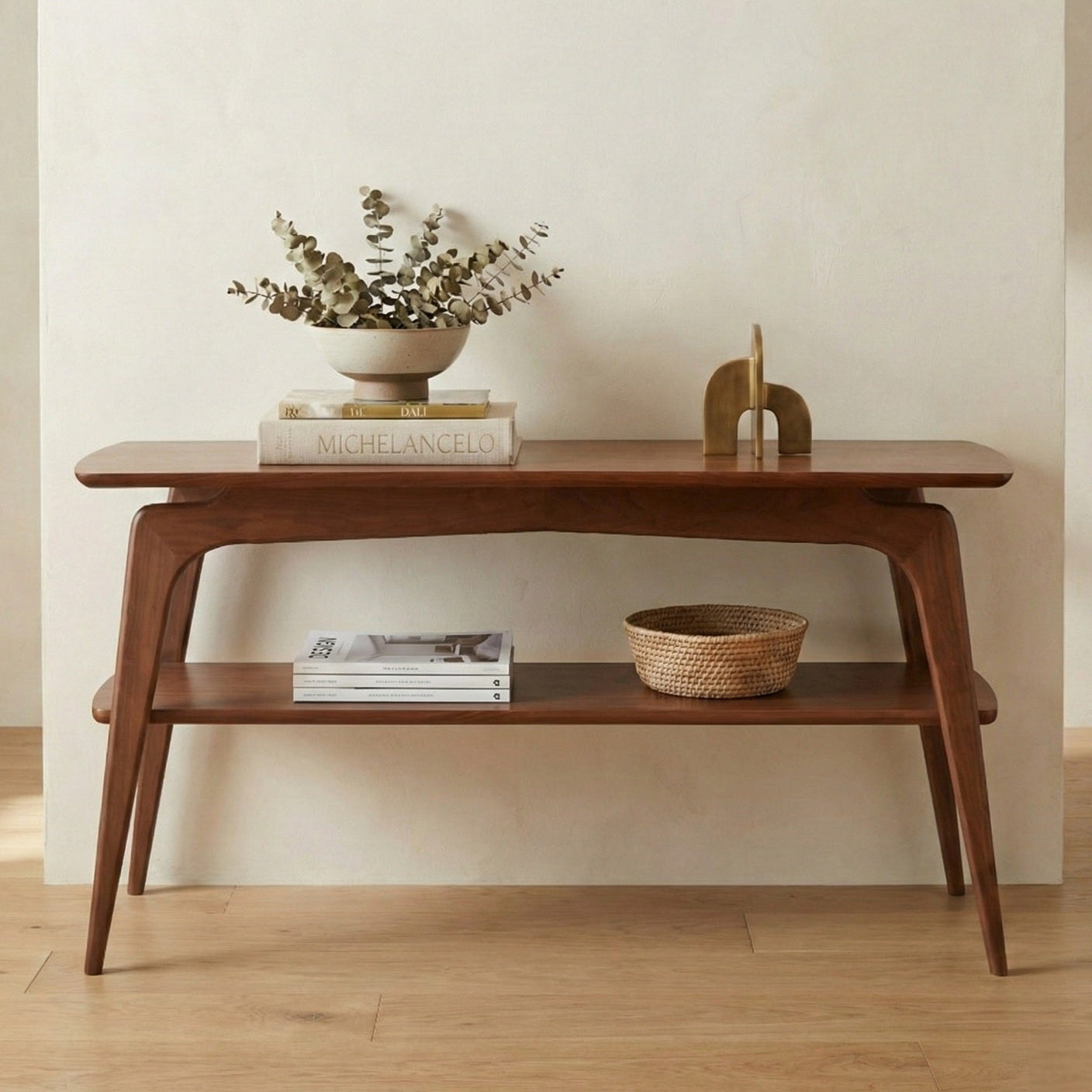 Nexus Console Table | Teak Wood