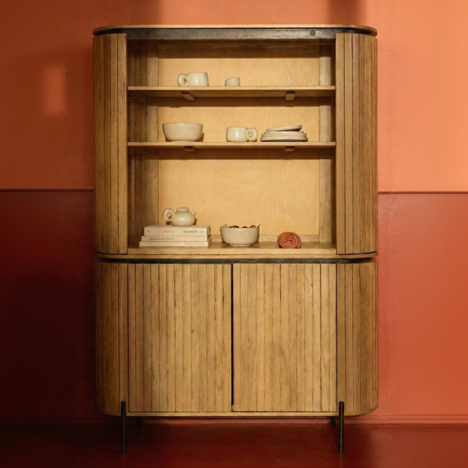 Mist Sideboard Crockery Unit | Solid Wood