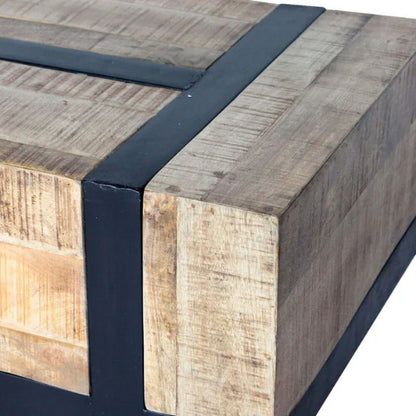 The Horsemanship Center Coffee Table With Storage | Mango Wood
